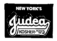 NEW YORK'S JUDEA KOSHER