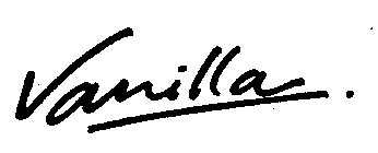 VANILLA