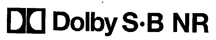 DD DOLBY S-B NR