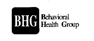 BHG BEHAVIORAL HEALTH GROUP