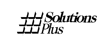 SOLUTIONS PLUS