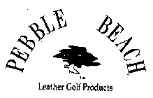PEBBLE BEACH LEATHER GOLF PRODUCTS