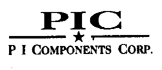 PIC P I COMPONENTS CORP.