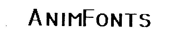 ANIMFONTS