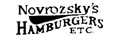 NOVROZSKY'S HAMBURGERS ETC.