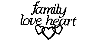 FAMILY LOVE HEART