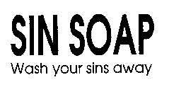 SIN SOAP WASH YOUR SINS AWAY