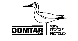 DOMTAR 100% RECYCLE RECYCLED