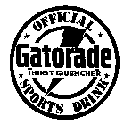 GATORADE THIRST QUENCHER OFFICIAL SPORTS DRINK