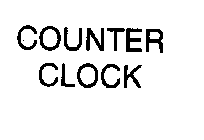 COUNTER CLOCK