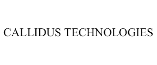 CALLIDUS TECHNOLOGIES