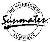 SUNMATES THE NO HEADACHE SUNVISOR