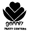GENNI'S PARTY CENTERS