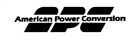 AMERICAN POWER CONVERSION APC