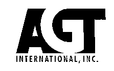 AGT INTERNATIONAL, INC.