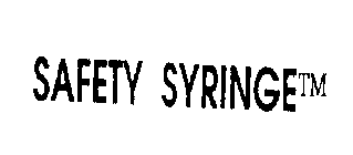 SAFETY SYRINGE