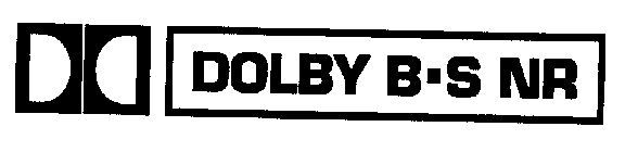 DD DOLBY B-S NR