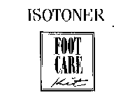 ISOTONER FOOT CARE KIT