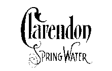 CLARENDON SPRING WATER