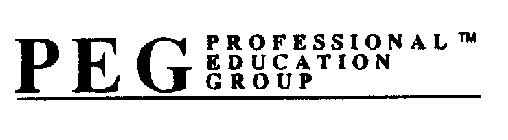 PEG PROFESSIONAL EDUCATION GROUP