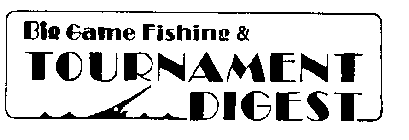 BIG GAME FISHING & TOURNAMENT DIGEST