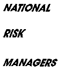 NATIONAL RISK MANAGERS