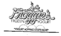 FROGGIE'S FROZEN YOGURT 