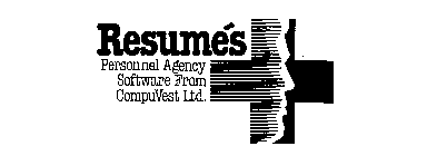 RESUMES PERSONNEL AGENCY SOFTWARE FROM COMPUVEST LTD.