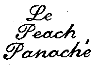 LE PEACH PANACHE