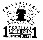 PHILADELPHIA FESTIVAL OF FIRSTS 1 JUNE 3