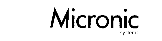 MICRONIC SYSTEMS