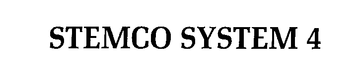 STEMCO SYSTEM 4