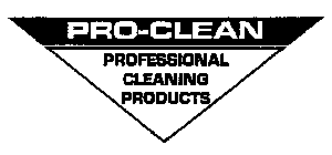 PRO-CLEAN PROFESSIONAL CLEANING PRODUCTS