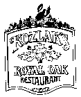 KOZLAK'S ROYAL OAK RESTAURANT