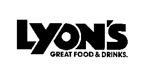 LYON'S GREAT FOOD & DRINKS