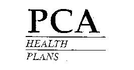 PCA HEALTH PLANS