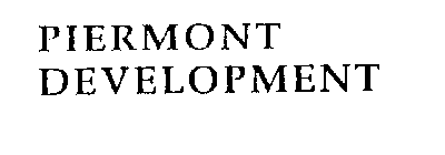 PIERMONT DEVELOPMENT