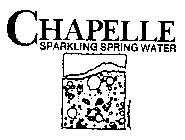 CHAPELLE SPARKLING SPRING WATER