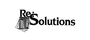 RE: SOLUTIONS