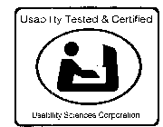 USABILITY TESTED & CERTIFIED USABILITY SCIENCES CORPORATION