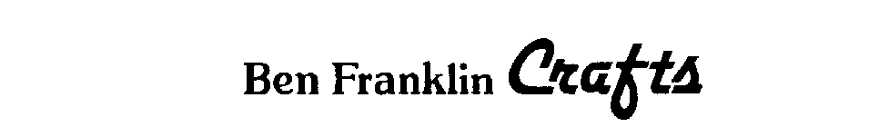BEN FRANKLIN CRAFTS