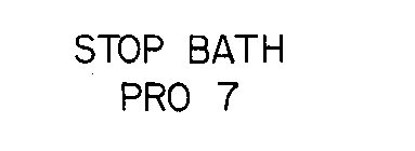 STOP BATH PRO 7