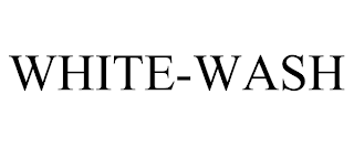 WHITE-WASH