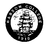 BABSON COLLEGE 1919