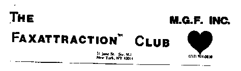 THE FAXATTRACTION CLUB M.G.F. INC.