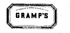 GRAMP'S VINTAGED BY G. GRAMP & SONS PTYLTD FIVE GENERATIONS