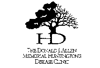 HD THE DONALD J. ALLEN MEMORIAL HUNTINGTON'S DISEASE CLINIC