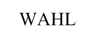 WAHL