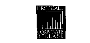 FIRST CALL CORPORATE RELEASE