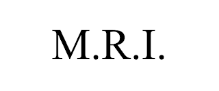 M.R.I.